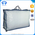 Factory low price high quality custom bedding foldable aesthetic pvc blanket zipper bag pillow carry bag